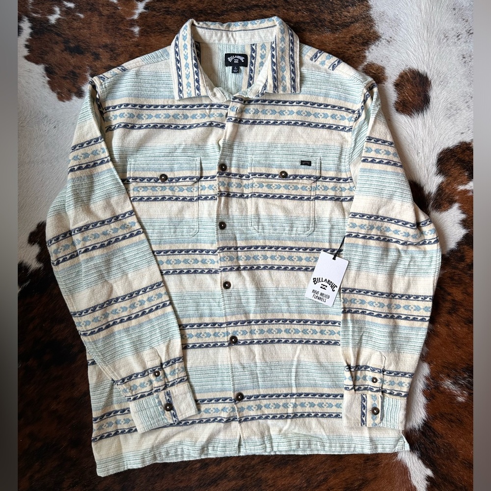 NWT Men’s Billabong Flannel